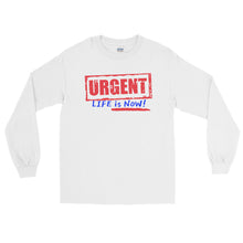 Load image into Gallery viewer, LSS - URGENT (blue) - Long Sleeve Shirt