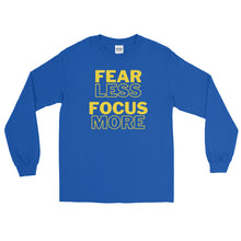 Load image into Gallery viewer, LSS - FEAR LESS FOCUS MORE - Long Sleeve Shirt
