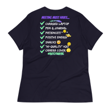 Load image into Gallery viewer, My Good Ole Zoom Meeting Tee - Women's Relaxed T-Shirt