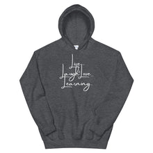 Load image into Gallery viewer, HH - LIVE...LAUGH...& LOVE LEARNING - Unisex Hoodie