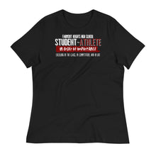 Load image into Gallery viewer, FHHS STUDENT-ATHLETE - Women's Relaxed T-Shirt