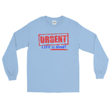 Load image into Gallery viewer, LSS - URGENT (blue) - Long Sleeve Shirt