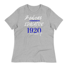 Load image into Gallery viewer, 1920 ZEALOUS EDUCATOR - Women's Relaxed T-Shirt