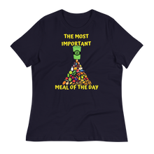 Load image into Gallery viewer, COFFEE...MOST IMPORTANT Meal of the Day - Women's Relaxed T-Shirt
