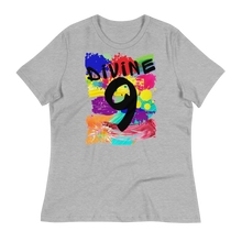 Load image into Gallery viewer, DIVINE 9 - Women's Relaxed T-Shirt