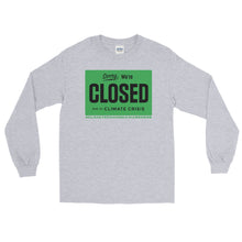 Load image into Gallery viewer, LSS - CLIMATE CHANGE AWARENESS - Long Sleeve Shirt