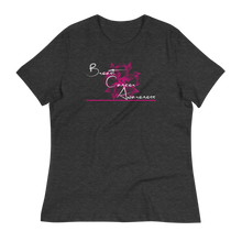 Load image into Gallery viewer, BREAST CANCER AWARENESS - Women's Relaxed T-Shirt