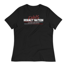 Load image into Gallery viewer, HORNET NATION - SERIOUS BUSINESS - Women's Relaxed T-Shirt