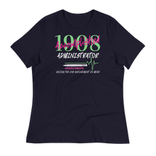 Load image into Gallery viewer, 1908 ADMINISTRATOR - Women's Relaxed T-Shirt