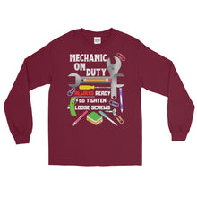 Load image into Gallery viewer, LSS - MECHANIC ON DUTY - Long Sleeve Shirt