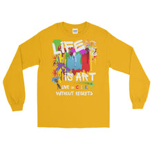 Load image into Gallery viewer, LSS - LIFE IS ART - Long Sleeve Shirt
