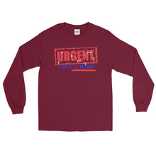 Load image into Gallery viewer, LSS - URGENT (blue) - Long Sleeve Shirt