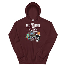 Load image into Gallery viewer, HH - OLD SCHOOL RULES - Unisex Hoodie