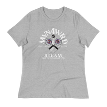 Load image into Gallery viewer, MVN4WRD Official Logo (Black and White) - Women's Relaxed T-Shirt