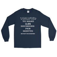 Load image into Gallery viewer, LSS - QUALIFIED - Long Sleeve Shirt