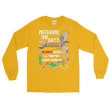 Load image into Gallery viewer, LSS - MECHANIC ON DUTY - Long Sleeve Shirt