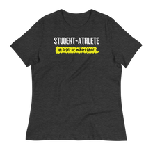 Load image into Gallery viewer, STUDENT-ATHLETE - Women's Relaxed T-Shirt
