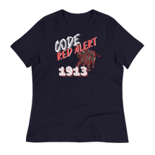 Load image into Gallery viewer, 1913 CODE RED ALERT - Women's Relaxed T-Shirt