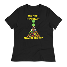Load image into Gallery viewer, COFFEE...MOST IMPORTANT Meal of the Day - Women's Relaxed T-Shirt
