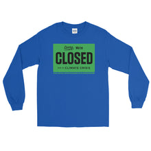 Load image into Gallery viewer, LSS - CLIMATE CHANGE AWARENESS - Long Sleeve Shirt