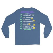 Load image into Gallery viewer, LSS - ZOOM MEETING SHIRT - Long Sleeve Shirt