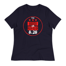 Load image into Gallery viewer, "ON SALE NOW" - LIMITED EDITION!!! 57th ANNIVERSARY of the March on Washington - SHOW UP & SHOW OUT 2020 - Women's Relaxed T-Shirt
