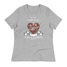 Load image into Gallery viewer, COFFEE EDUCATION TRANSFORMATION - Women's Relaxed T-Shirt