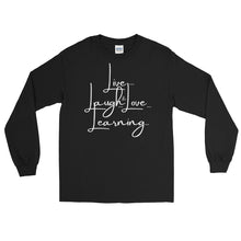 Load image into Gallery viewer, LSS - LIVE...LAUGH...& LOVE LEARNING - Long Sleeve Shirt