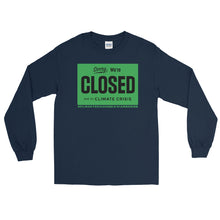 Load image into Gallery viewer, LSS - CLIMATE CHANGE AWARENESS - Long Sleeve Shirt