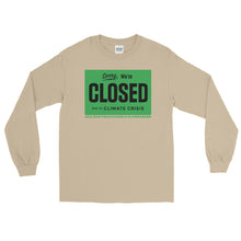 Load image into Gallery viewer, LSS - CLIMATE CHANGE AWARENESS - Long Sleeve Shirt