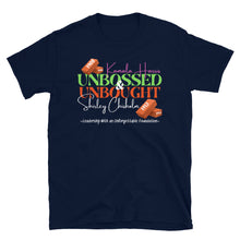 Load image into Gallery viewer, UNBOSSED & UNBOUGHT -Short-Sleeve Unisex T-Shirt