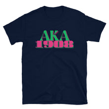 Load image into Gallery viewer, AKA-1908 -Short-Sleeve Unisex T-Shirt