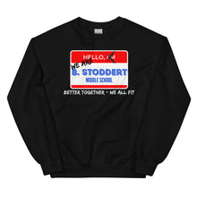 Load image into Gallery viewer, BSMS Name Tag - Unisex Sweatshirt