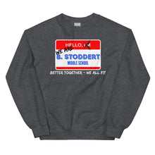 Load image into Gallery viewer, BSMS Name Tag - Unisex Sweatshirt