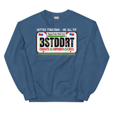 Load image into Gallery viewer, BSTDDRT License Plate - Unisex Sweatshirt