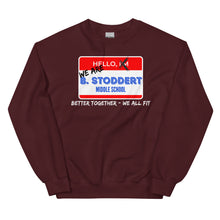 Load image into Gallery viewer, BSMS Name Tag - Unisex Sweatshirt