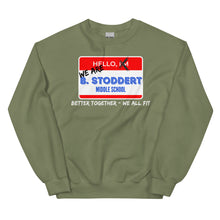 Load image into Gallery viewer, BSMS Name Tag - Unisex Sweatshirt