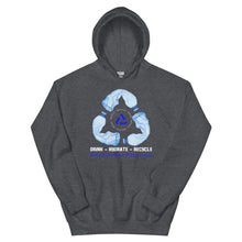 Load image into Gallery viewer, Drink - Hydrate - Recycle - Unisex Hoodie