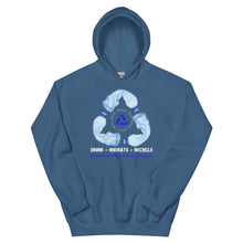 Load image into Gallery viewer, Drink - Hydrate - Recycle - Unisex Hoodie