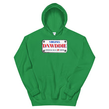 Load image into Gallery viewer, HH - DINWIDDIE LICENSE PLATE - Unisex Hoodie