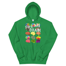 Load image into Gallery viewer, HH - PICK MY BRAIN - Unisex Hoodie