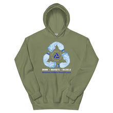 Load image into Gallery viewer, Drink - Hydrate - Recycle - Unisex Hoodie