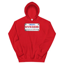Load image into Gallery viewer, HH - DINWIDDIE LICENSE PLATE - Unisex Hoodie