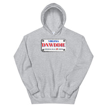 Load image into Gallery viewer, HH - DINWIDDIE LICENSE PLATE - Unisex Hoodie