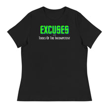 Load image into Gallery viewer, EXCUSES - Women's Relaxed T-Shirt