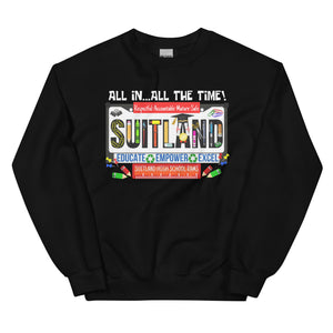 SUITLAND License Plate Unisex Sweatshirt