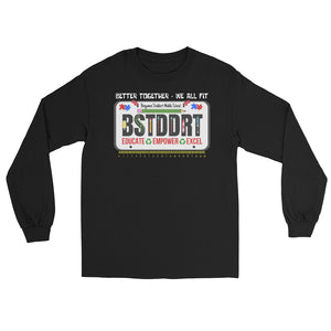 BSTDDRT License Plate - Men’s Long Sleeve Shirt