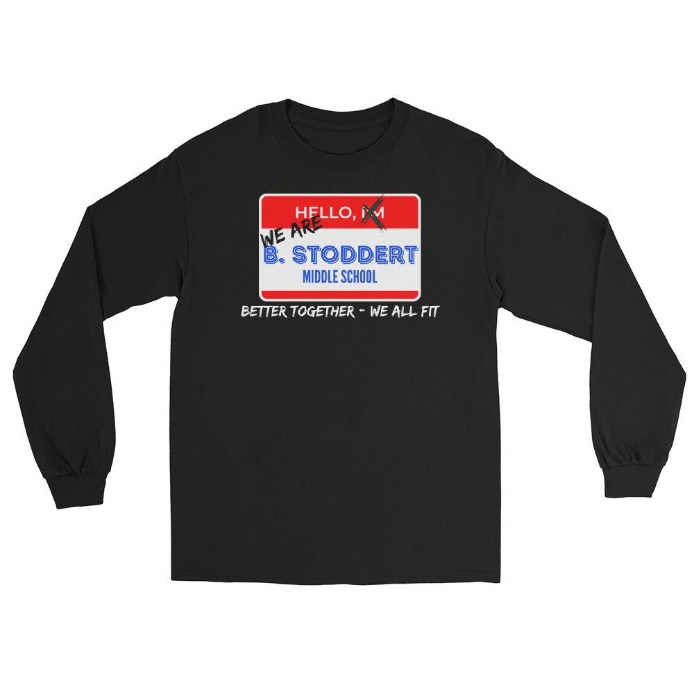 BSMS Name Tag - Men’s Long Sleeve Shirt