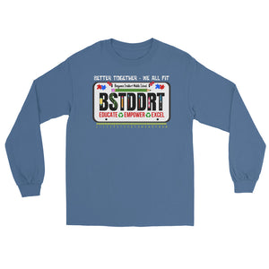 BSTDDRT License Plate - Men’s Long Sleeve Shirt