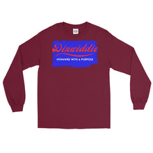 Load image into Gallery viewer, LSS - DINWIDDIE (MVN4WRDblue) - Long Sleeve Shirt
